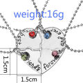 New Best Friend 4 Piece Set Men And Women Necklace Necklace Female Love Friendship Pendant Fashion Gift Necklace. 