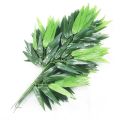 Artificial Bamboo Leaf Stick for Home & Office Decoration – Realistic Green Plant Branch for Vase & DIY Decor. 