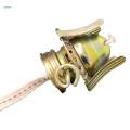 Oil Lamp Burner Wick Holder Oil Lamp Chimney Holder Lamp Seal Fitting DIY with Lamp Wick for Desktop. 