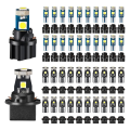 40 Pieces T5 T10 LED Bulbs Dash Lights with Twist Socket Instrument Dashboard Light LED Bulbs for Interior Car Lights. 