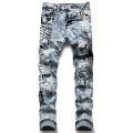 Jean Homme Jeans Men Pants Pantalones Hombre Slim Denim Trousers Biker High Quality Male Straight Casual Designer Ripped.