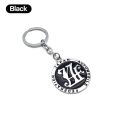 【Big-promotion】 New JDM Keychain Car Front Grille Badge Logo Keyring Zinc Alloy Japan Automobile Federation Emblem Key Ring Auto Accessories.