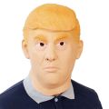 【Serendipity party】Halloween Headgear Funny Realistic Celebrity President Latex. 