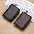 Muma #LY010 Genuine Leather Credit Card Holder FRID Card Wallet Business Card Holder for women's.
