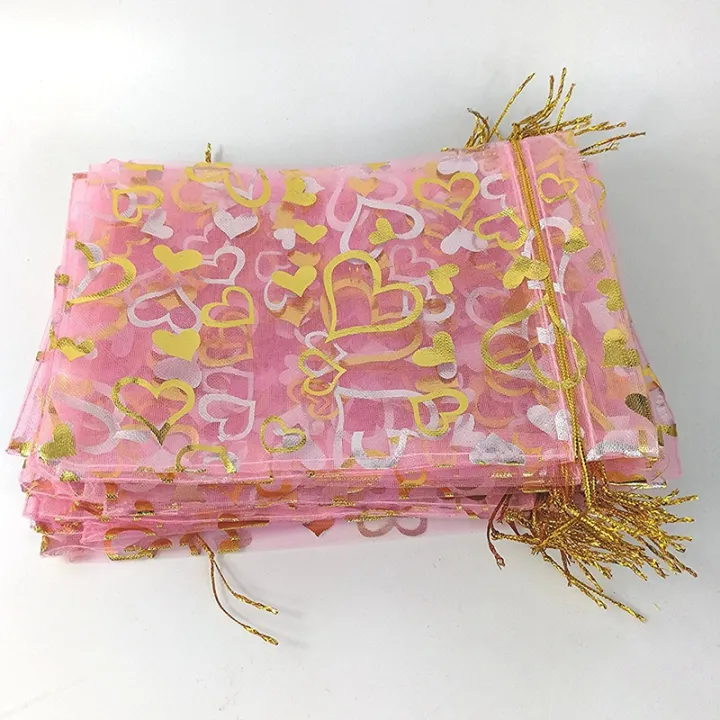 100%20PCS%209X12cm%20Heart%20Printed%20Pink%20Organza%20Bags%20Jewelry%20Pouch%20Bags%20Organza%20Drawstring%20Pouches%20Wedding%20Favors%20Candy%20Gift%20Bags%20,%20heart%20pattern%20organza%20bags%20-%20Pink%20-%20Image%207