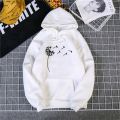 Harajuku Autumn Winter Wildflowe Dandelion Print Women Hoodies Casual Funny Hoodie For Lady Girl Long Sleeve Hoodies Female 2020. 