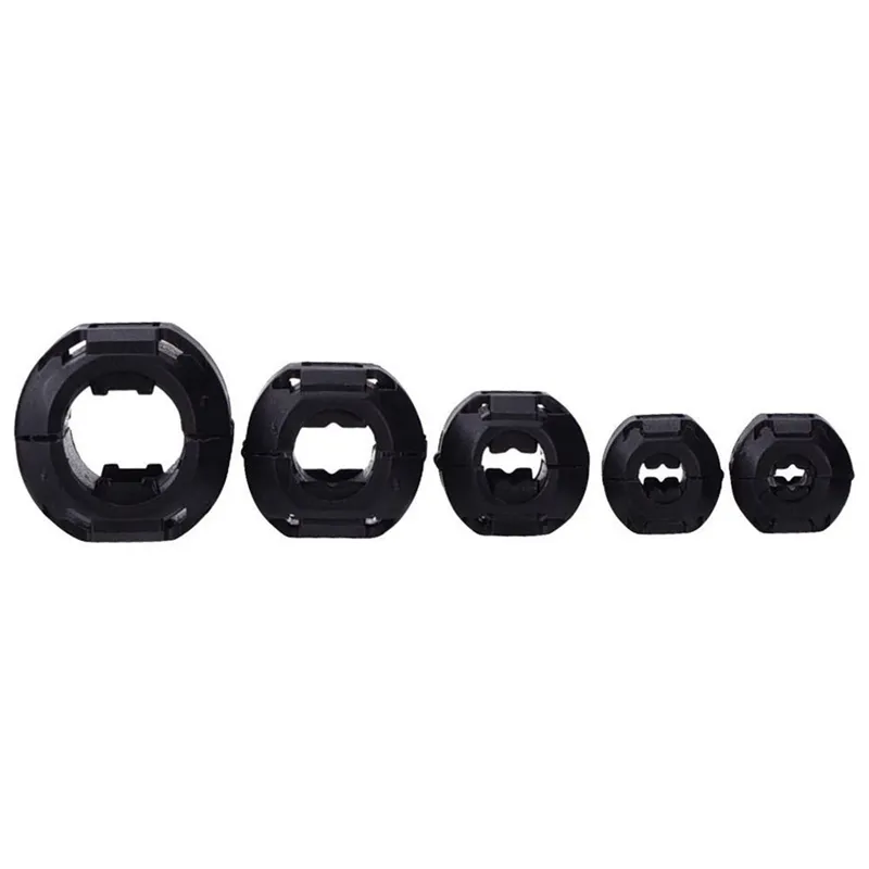 Noyaux De Ferrite Molbory - 40 Pièces Anti-parasites Pour Câbles USB/audio/vidéo - Diamètres 3.5 à 9mm