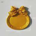 Mini Photo Frame Picture Frame Retro Ornate Jewelry Display Frame 3PCS Multi Shapes. 