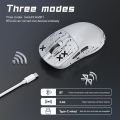 T-WOLF X9 mouse Tri-mode Wireless Mouse Lightweight Pixart 3311 E-sports Game 2.4G BT USB Wired Mouse rechargeable With Frip Tape. 