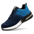 Breathable Men Work Safety Shoes Steel Toe Cap Air Cushion Working Boots Construction Indestructible Work Sneakers Men Shoes. 