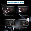 12V Car Bluetooth MP3 Player FM Radio Stereo Handsfree Call Stereo Player LED Backlight Display USB Charging CD Player Durable.