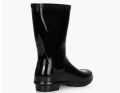 Waterproof Gum Boot - Men's Black Outdoor Rain Boots -Rain Boots Nonslip Platform Rain Boots Progressively Better.