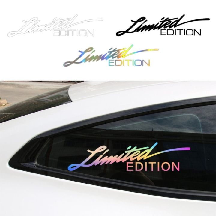 Car Limited Edition stickers scratching car sticker head cover stickers ...