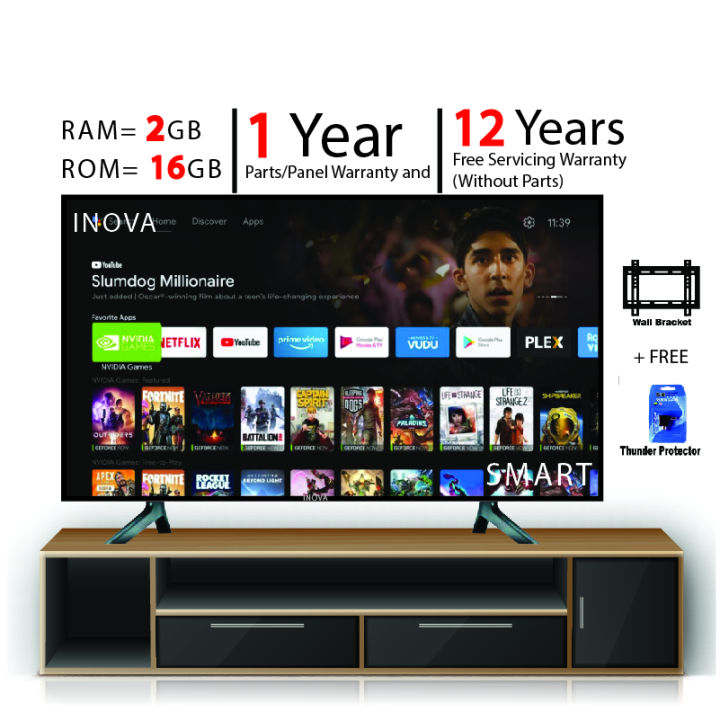 Inova%2043%20Inch%20Android%20Smart%20Wifi%20Hd%20Led%20Tv%204k%20Supported%20Ram%202%20gb%20Rom%2016%20gb%20-%20Image%205