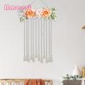 Ameesi Hair Accessories Organizer Wall Mounted Rainbow Tassels Hair Bows Holder. 