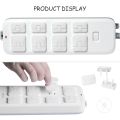 Baby Safety Electrical Outlet Plug Cover 6 piece, Plug Socket Cover plug protector. 