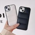 Fashion Case for iPhone 15 14 13 11 12 Pro Max 15ProMAX X XS XR 7 8 Plus 13MiNi Luxury Down Jacket Aesthetic influencer Cover.