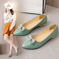 Shoes Women's2023New All-Match Butterfly Soft Bottom Pointed Mom Shoes Spring and Autumn Low-Cut Soft Leather Flat Pumps Women's Shoes. 