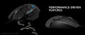 Logitech G502 HERO High Performance Wired Gaming Mouse, HERO 25K Sensor, 25,600 DPI, RGB, Adjustable Weights, 11 Programmable Buttons, On-Board Memory, PC / Mac. 
