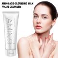 Amino Acid Cleansing Mousse Moisturizing Oil Control Brightening Facial Deep Removal Acne Mites Cleaning Foam Cleanser Skin G0A1. 
