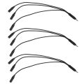 1/8 to 1/4 adapter-3 x Stereo Audio Splitter Cable-Black. 