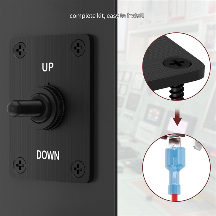 Momentary%2030A%20Toggle%20Switch%20Waterproof%2012V%20(ON)/Off/(ON)%203%20Pin%20SPDT%20with%20UP/Down%20Mounting%20Plate%20for%20RV%20Motor%20Control%20-%20Image%202