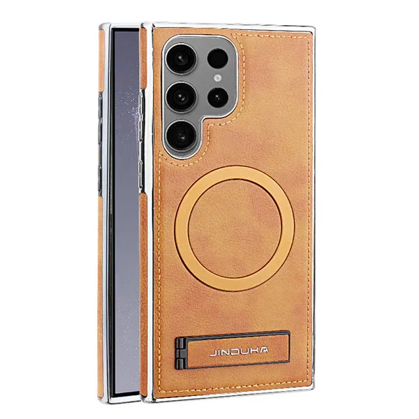 Jinduka%20Leather%20case%20with%20luxury%20magnetic%20support%20Case%20for%20Samsung%20Galaxy%20S22%20Ultra,%20S23%20Ultra,%20S24%20Ultra%20with%20Stand,%20retro%20luxury%20galvanized%20edges,%20military%20level%20fall%20protection,%20thin%20back%20cover%20-%20Image%204
