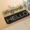 40x60cm Front Door Mat Doormat Bathroom Kitchen Floor Mat Sweet Home Letter Rug Anti-Slip Floor Carpet For Living Room Hallway-40x60cm.