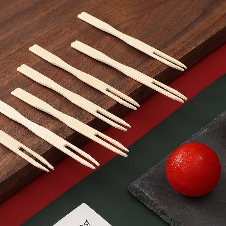 100PCS%20Wood%20Disposable%20Wooden%20Fruit%20Fork%20Dessert%20Cocktail%20Fork%20Set%20Party%20Home%20Household%20Decor%20Tableware%20Supplies%20-%20Image%208