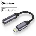 Bluewow 10Ul For I--Phone 3.5Mm Aux Cable Adapter 13 12 Pro Headphone Connector Mini Audio Splitter Ios 14 Above. 