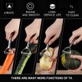 Stainless Steel Melon Peeling Kitchen Gadget Vegetable Melon Fruit Slicing Fruit Peeler Clearance. 