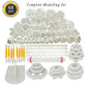 KOGEEK 68pcs Cake Mold Set Plunger Fondant Cutter Cakes Biscute Cooking Molds for Cake Biscutes Decorating Tools Kit. 