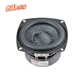 GHXAMP 4 inç Woofer Subwoofer hoparlör ünitesi HIFI HIFI 40W fiberglas dokuma havza derin bas loudekekr büyük manyetik 1 adet. 