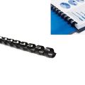 21 Holes Comb Plastic Binding Spine, 80 Sheets Capacity, 100/Pack.
