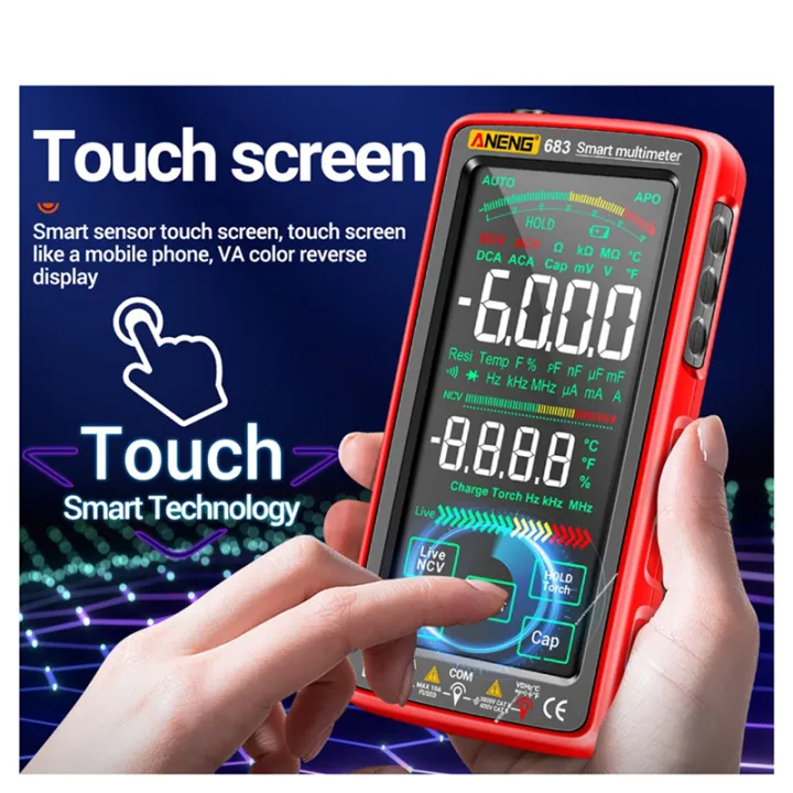 ANENG%20683%20Smart%20Multimeter%20High-End%20Touch%206000%20Counts%20Multimetro%20Test%20Rechargeable%20Multitester%20AC/DC%20Voltage%20Tester%20Tool%20Durable%20-%20Image%209