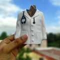 Doctor Coat Pen Pencil Holder Stand For Desk And Offices Tables. 