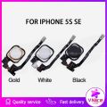 Home Button for iPhone 5s SE 6 6S 7 8 Plus Touch id with Flex Cable no fingerprint Replacement Parts [Free Gasket]. 