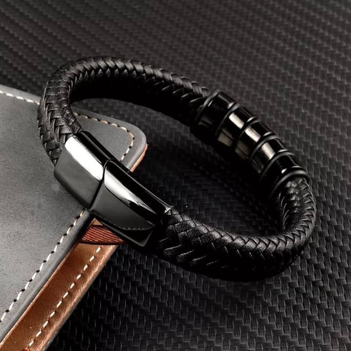 braided%20Wristband%20Leather%20Bracelets%20Weave%20magnetic%20clasps%20hand%20chain%20For%20Men%20Gift%20Accessories%20-%20Image%205