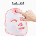 HEGRUS 7 Colors LED Facial Mask Photon Therapy Rejuvenation Anti Acne Removal Care Mask Beauty Instrument Whitening Led Mask Machine. 