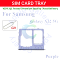 Samsung Galaxy A32 5G Sim Tray Micro SD Card Slot with Sim Ejector Pin Replacement Part. 