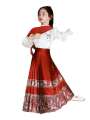 Ma Mian Skirt for Girls Spring and Autumn Children's Hanfu 2024 New Set Summer Little Girl Chinese Style Antique. 