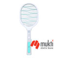 Super Star Premium Mosquito Bat Rechargeable 1200 MaH Type C USB Charging Electric Swatter. 