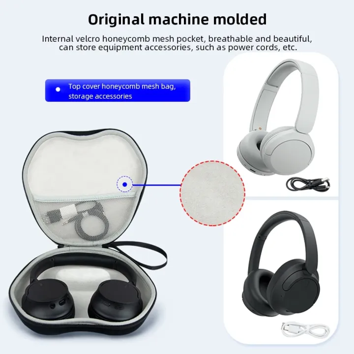 For%20SONY%20WH-CH720N/WH-CH520%20Headphone%20Carrying%20Case%20Storage%20Bag%20Pouch%20For%20XBOX/AirPods/Max%20DIFIER%2020NB%20Headphone%20Case%20-%20Image%202