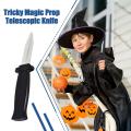 Magic Plastic Prank Props Knife Prank Toy Fake Knife.