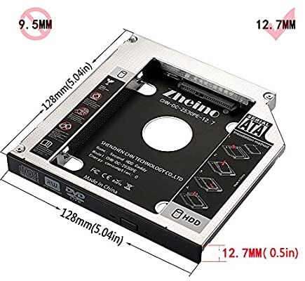 Universal%20SATA%2012.7mm%20Caddy,%202nd%20SSD%20or%20Hard%20Disk%20Drive%20Caddy%20for%20CD/DVD%20Drive%20Slot%20(Add%20Second%202.5"%20SATA%20HDD/SSD%20to%20Your%20Laptop)%20Support%20All%20Brand%20Laptop%20-%20Image%205