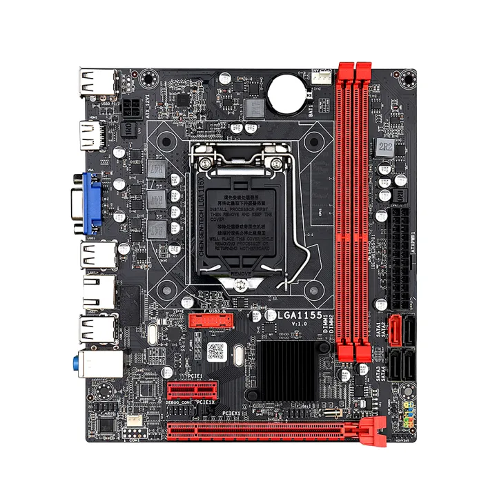 Jingsha%20B75M%20Motherboard%20Support%20i3-2100%20i3-2120%20i3-3240%20i5-2400%20i5-3450%20i5-3470%20i7-2600%20i7-3770%202th/3th%20Generation%20LGA1155%20CPU%20-%20Image%202