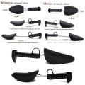 Practical Plastic Adjustable Length Shoe Stretcher Black for Men Women Shoe Racks Shoe Expander to Prevent Deformation.