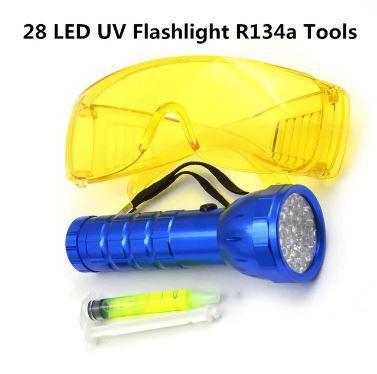 Auto Air Conditioner Flashlight Leak Detector Tool Car Ac Leak Test Uv