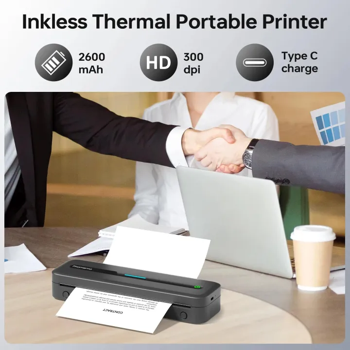 Phomemo%20M832%20Portable%20Printer%20A4%20BT%20Printer%20for%20Travel%20300Dpi%20Wireless%20Inkless%20Thermal%20Printer%20Use%20in%20iOS%20Android%20Phone%20Laptop%20-%20Image%205