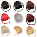 Bangs Hair Clip Wispy Accessories For Women Bang Clip on Hair Synthetic Wig Fringe Front Flat Bang Straight Hair Extensions.